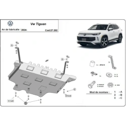 Ocelový kryt motoru Volkswagen Tiguan (2025-2025)